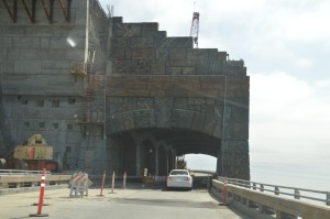 Entering the amazing rock shed