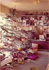 I'm pretty sure some of these gifts under my family's 1964 Christmas tree are now on eBay.