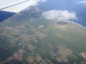 My first glimpse of Cuba! 