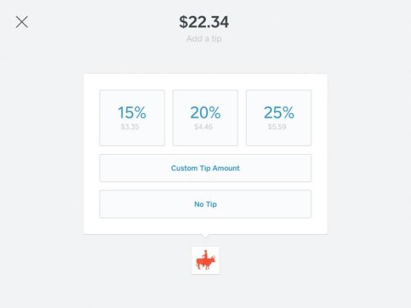 Yes, of course I think ringing up two sandwiches and two ice teas is worth a 25% tip!