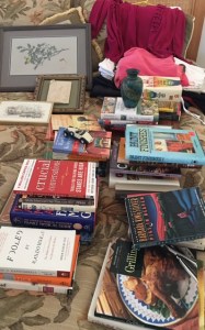 Stuff headed for the Discovery Shop.